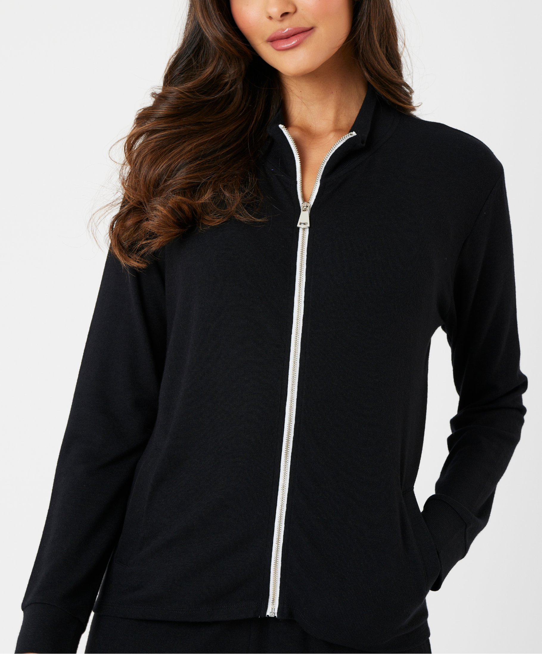 Heart Back Zip Up