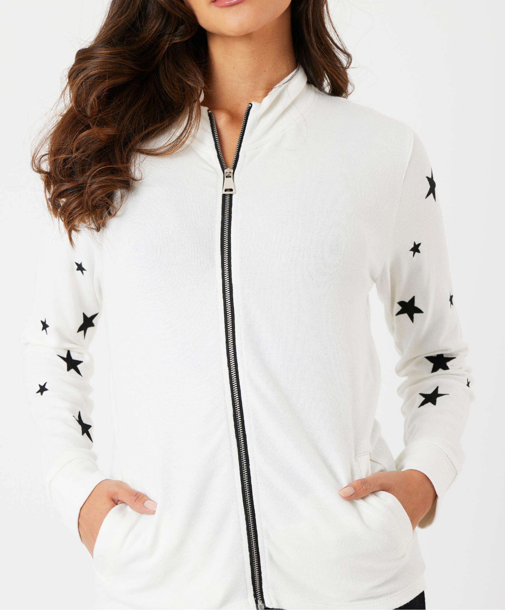 Star Zip Up Jacket