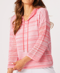 Drawstring Hoodie Top