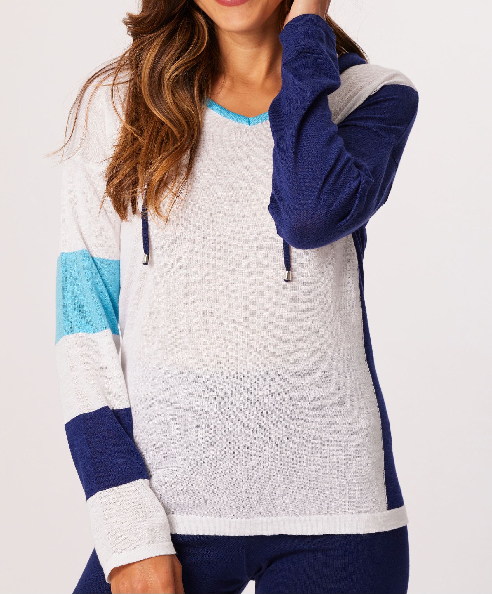 V-Neck Hoodie