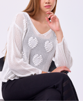 Crochet Heart Top