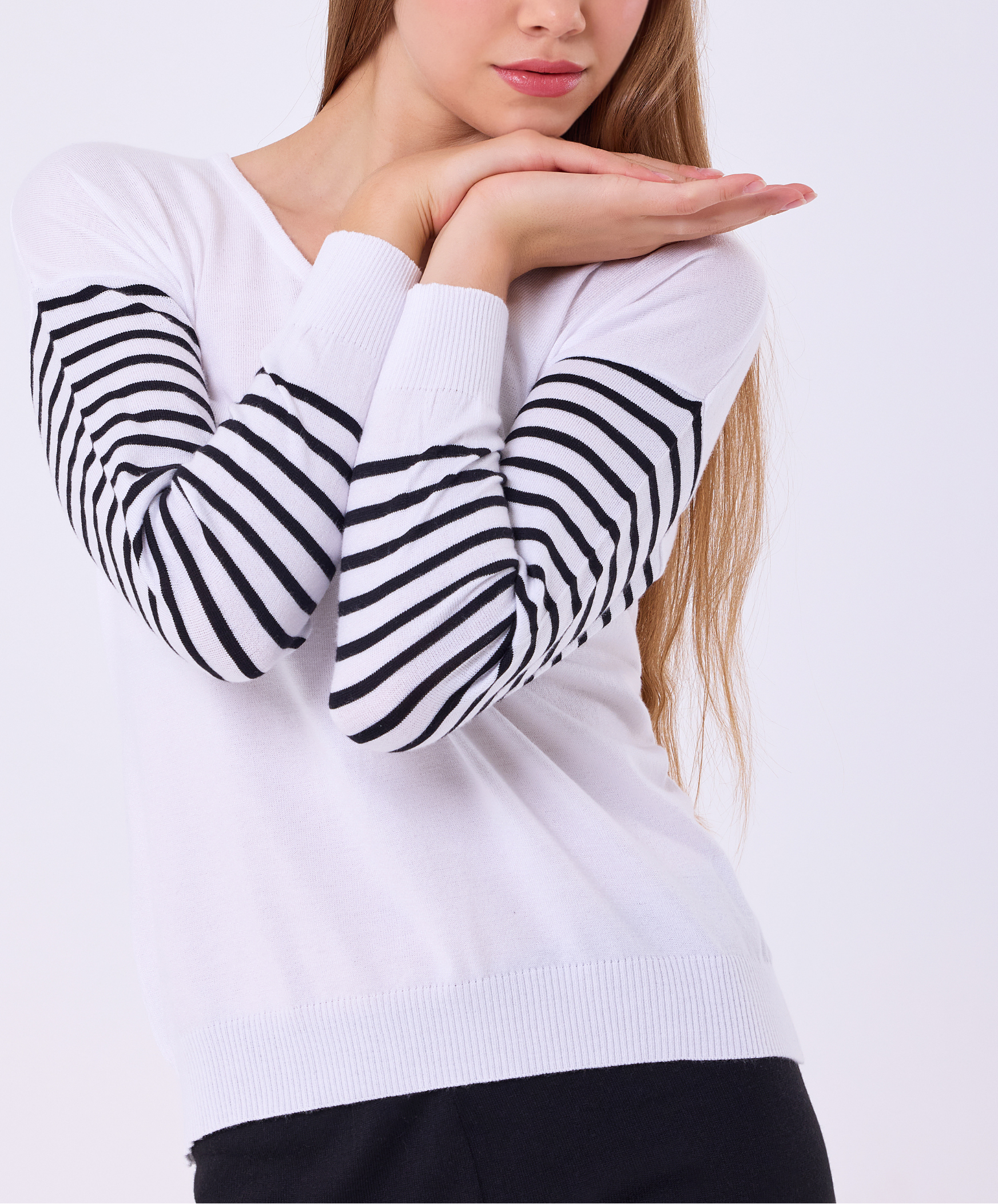 Stripe Sleeve Top