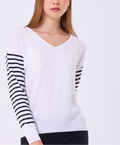 Stripe Sleeve Top