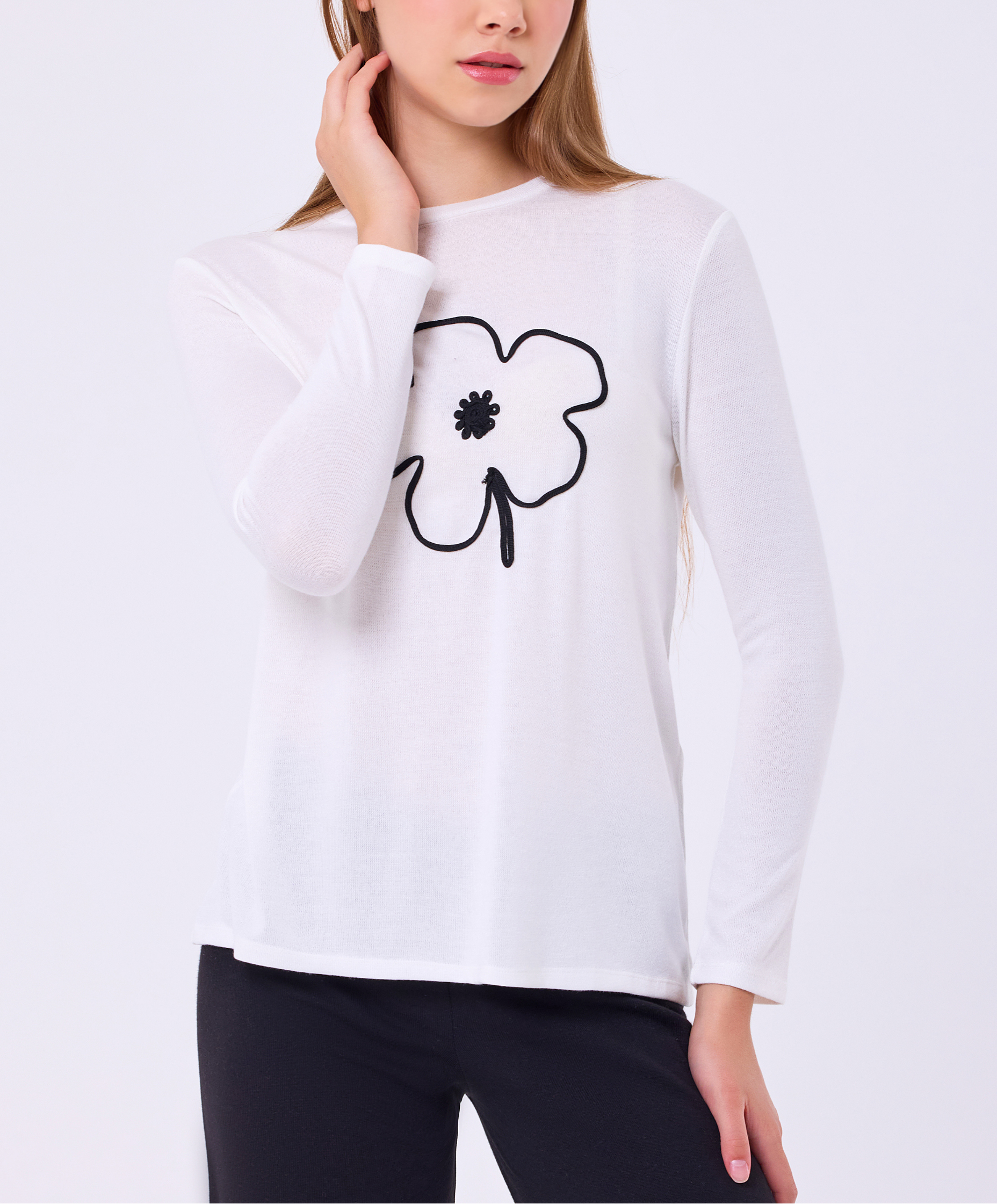 Flower Detail Top