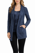 Monica Hooded Draped Cardigan
