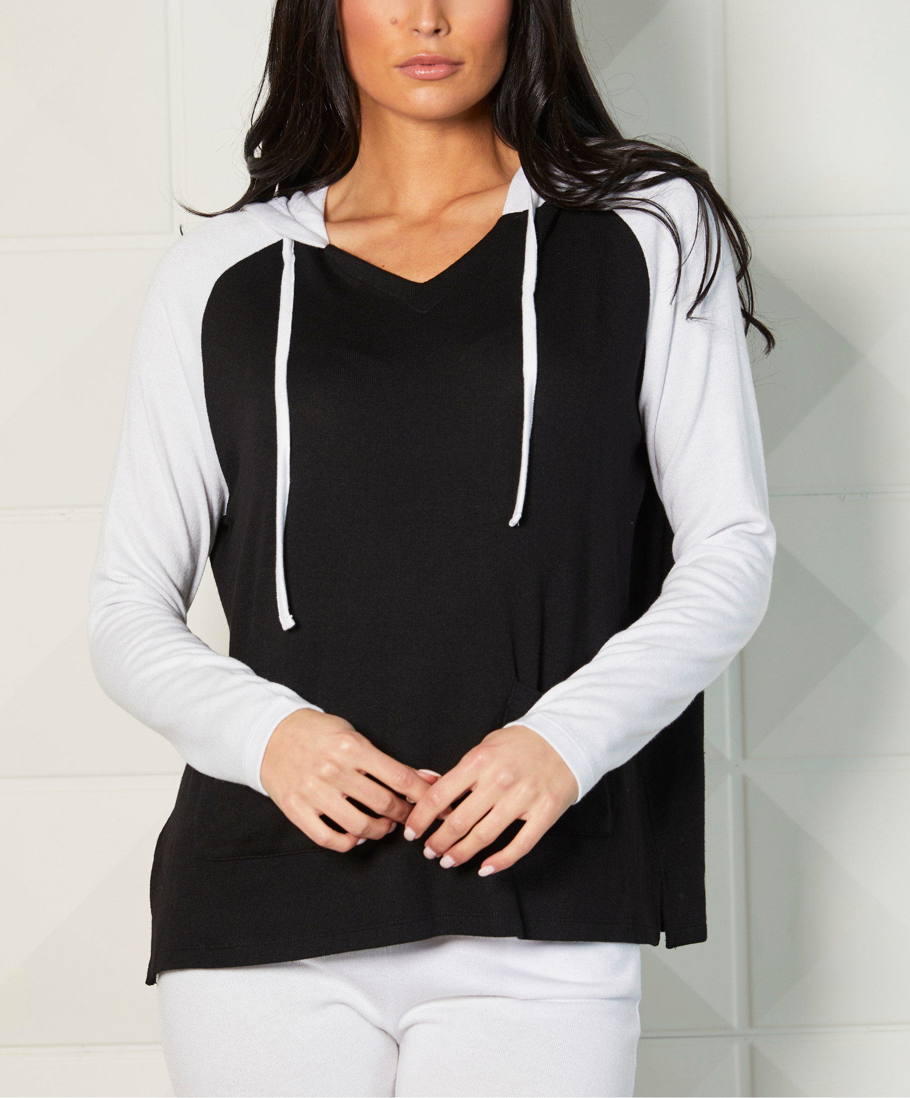V-Neck Hoodie
