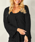 Open Tie Cardigan