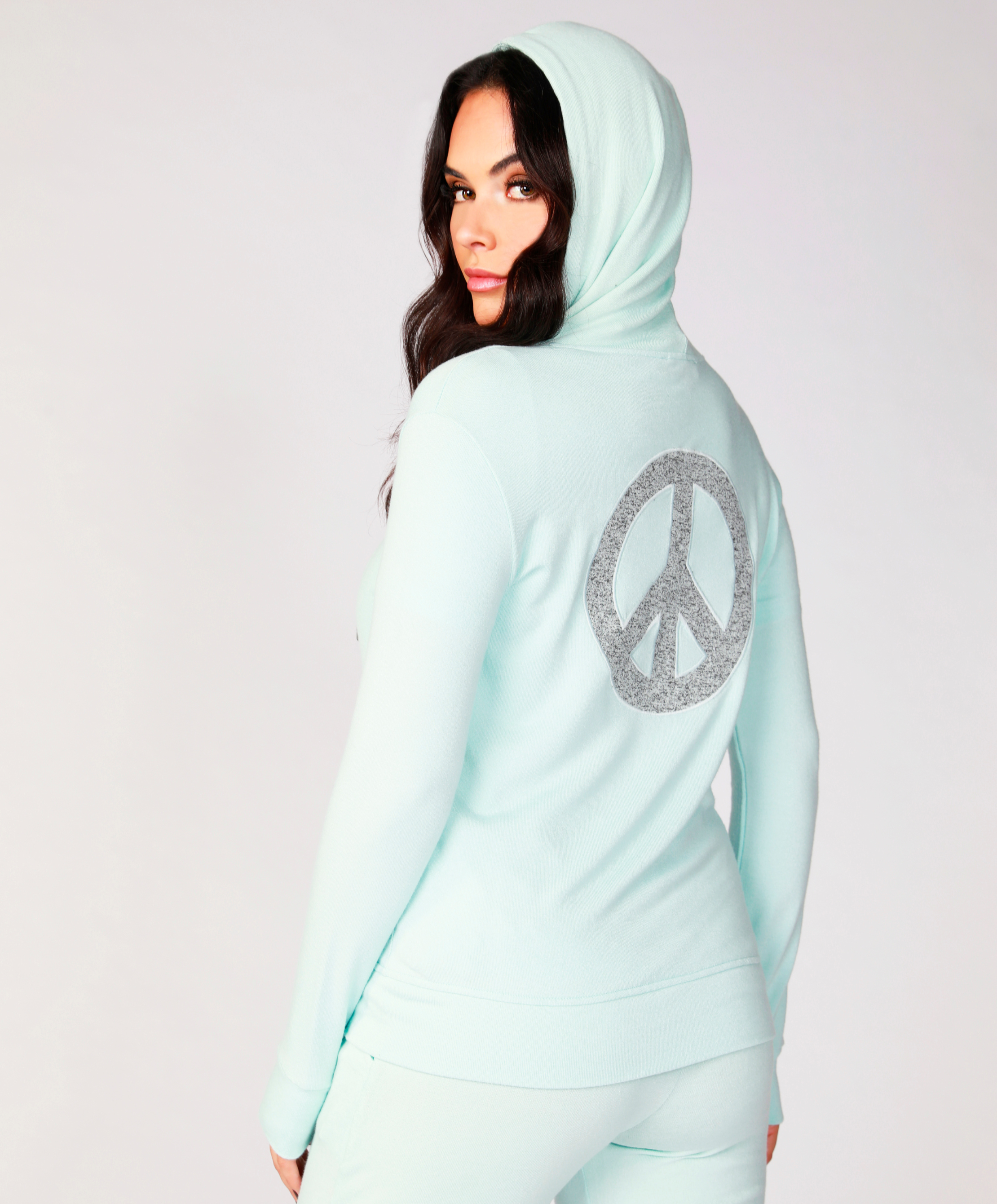 Zip PEACE Hoodie