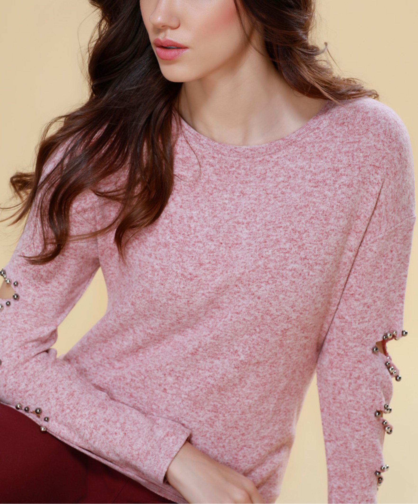 Avianna Kashmira Beaded Cut Out Sleeve
